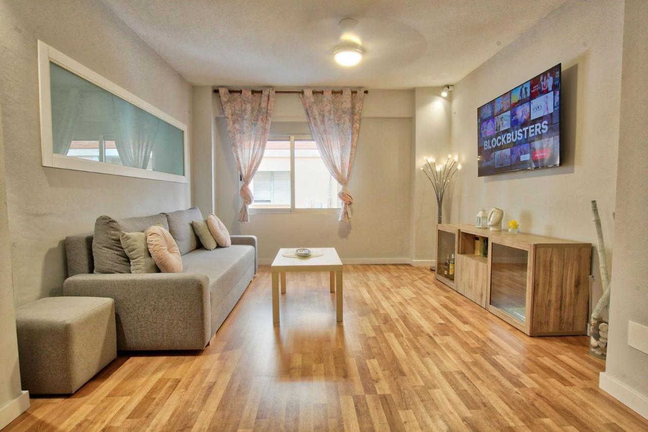 Lujoso Apartamento Centro Ciudad, Parking Privado Gratuito Múrcia Exterior foto